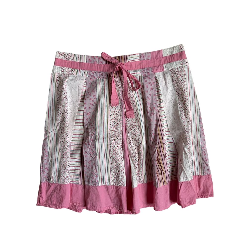 Roxy Floral Patchwork Skirt (Pink) - Size 9